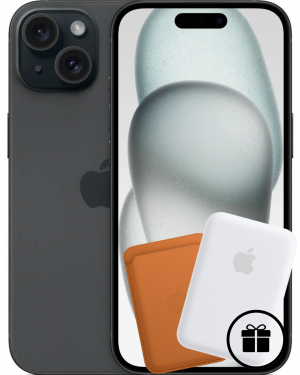 Apple iPhone 15 Plus 128GB (eSIM + SIM) - чёрный