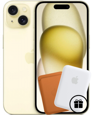Apple iPhone 15 Plus 128GB (eSIM + SIM) - жёлтый