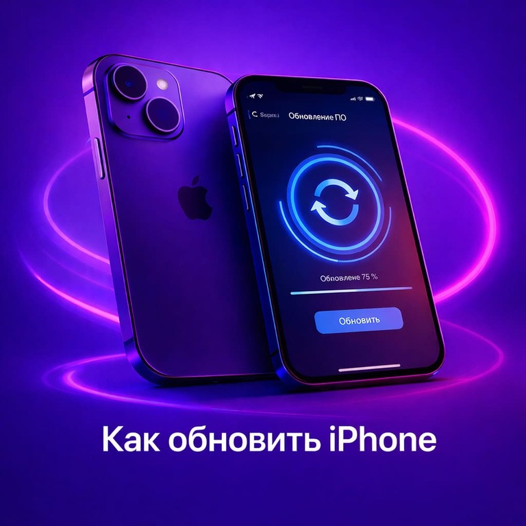 Как обновить iPhone